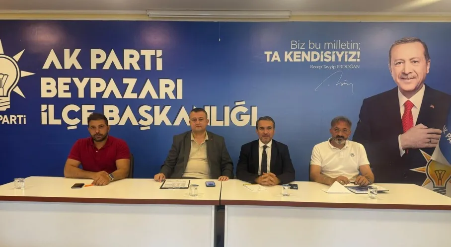 AK Parti Beypazarı'nda Kritik Toplantı! İlçe Teşkilatı'ndan Önemli Açıklamalar