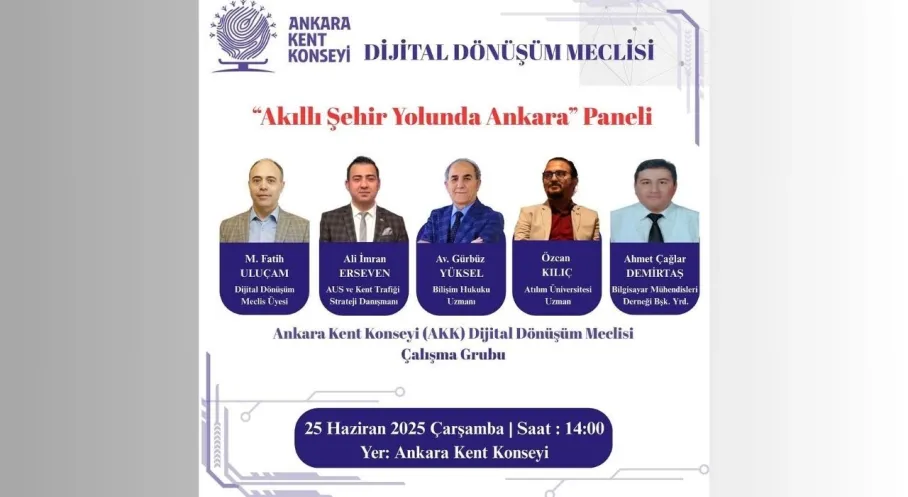 Ankara Akıllı Şehir Oluyor: Dijital Dönüşüm Paneliyle Geleceğe Bakış!