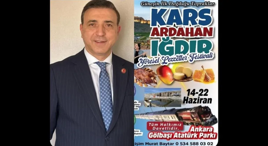 Ankara'da Kars-Ardahan-Iğdır Festivali Coşkusu! Yöresel Lezzetler Başkent'te