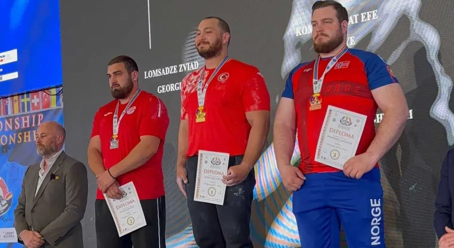 Ankara'dan Avrupa'ya Bilek Güreşi Şampiyonluğu! ABB Sporcusu Zirvede