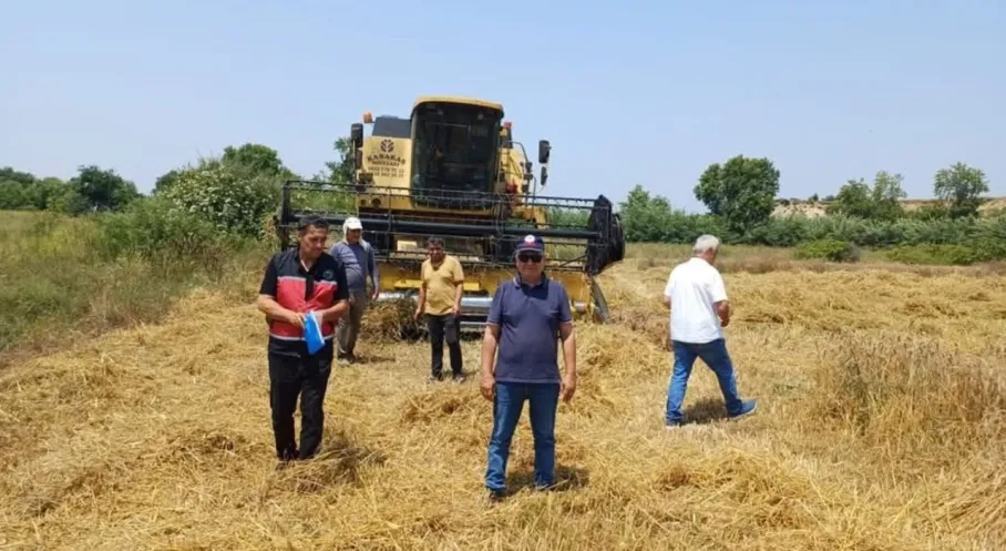 Antalya'da Biçerdöver Denetimleri Sıkılaştı! Çiftçinin Emeği Korunuyor