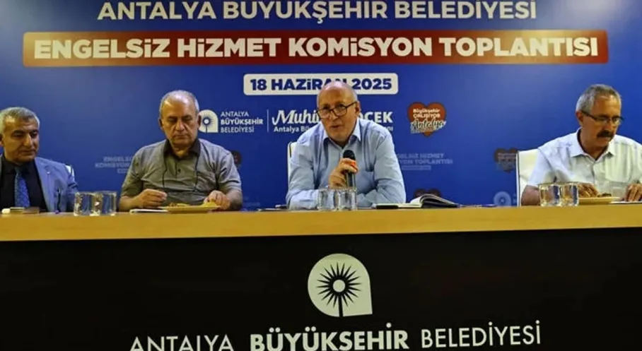 Antalya'da Engelsiz Yaşam Hamlesi: Büyükşehir'den Kapsamlı Toplantı!