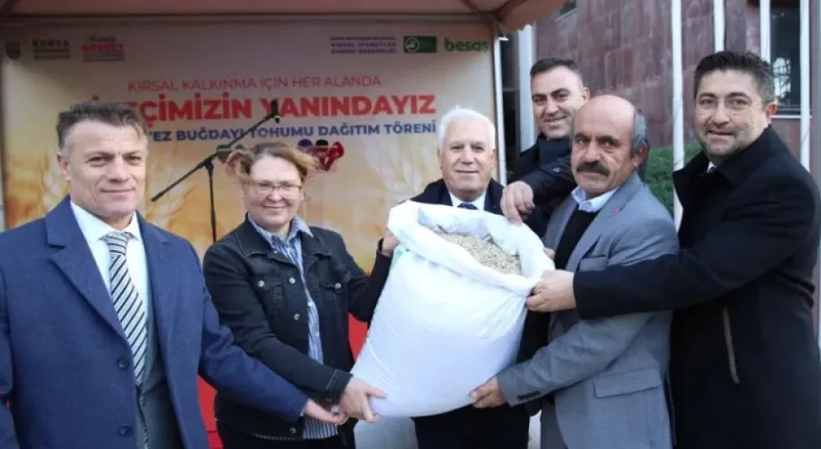 Bursa'dan Kırsala Kalkınma Desteği! Çiftçiye Can Suyu