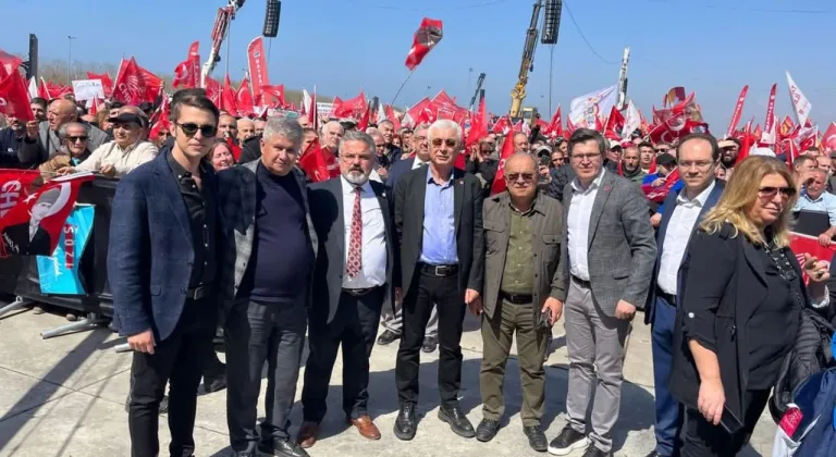 CHP Isparta Kurultay Delegeleri Tam Kadro Ankara’da
