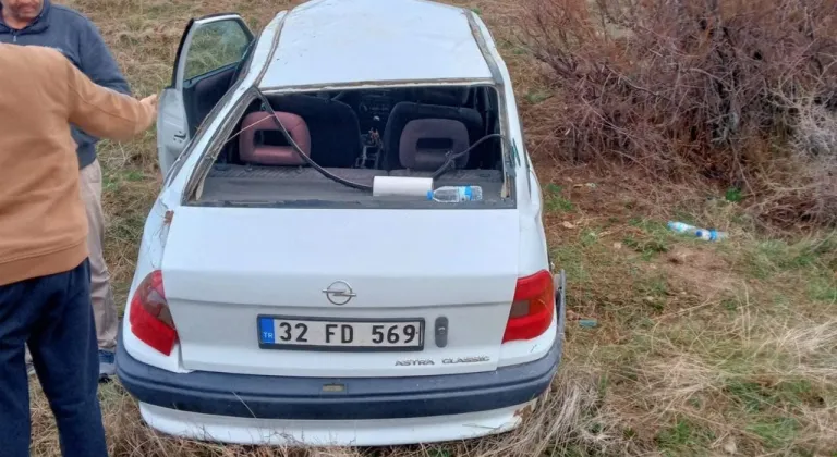 Eğirdir Mahmatlar Yolunda Bayram Arefesinde Kaza: Yaralılar Haberi