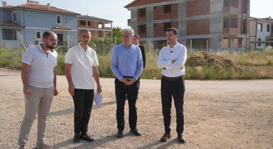Erbaa'da İki Mahalle Arası Ulaşım Rahatlıyor: Bölünmüş Yol Çalışması Başladı!