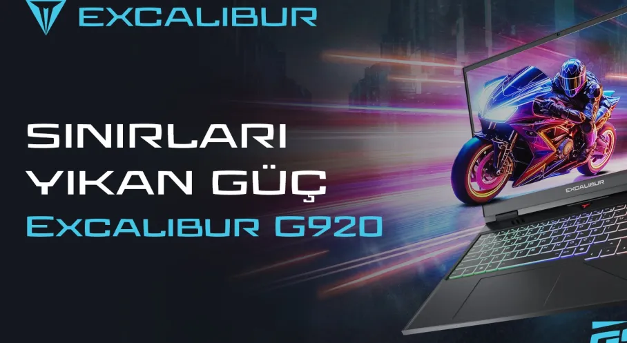 Excalibur G920: Oyun Dünyasında Devrim! Yeni Nesil Dizüstü Tanıtıldı!