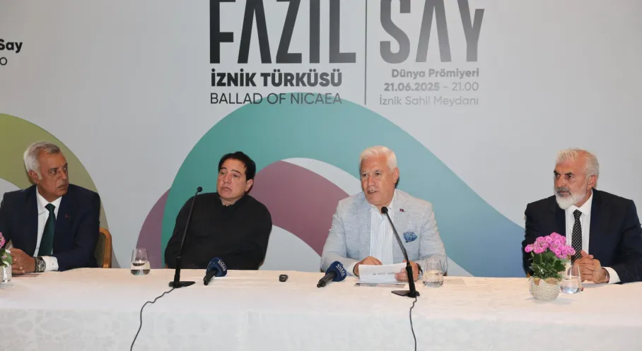 Fazıl Say'dan İznik'e Özel Türkü: Dünya Prömiyeri 21 Haziran'da!