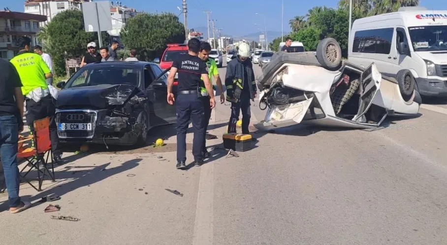 Finike'de Feci Kaza! Amelas Otel Önünde 1 Yaralı: Son Dakika Antalya Haberleri