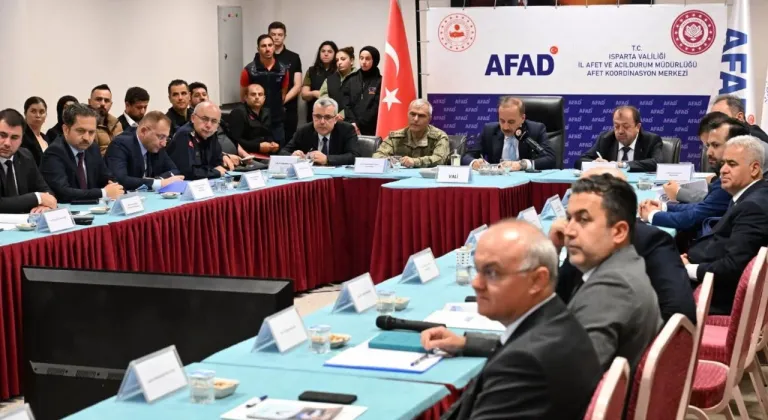 Isparta Valisi Erin'den Afet Uyarısı: 'Sorumluluklarımızı Yerine Getirmeliyiz!'