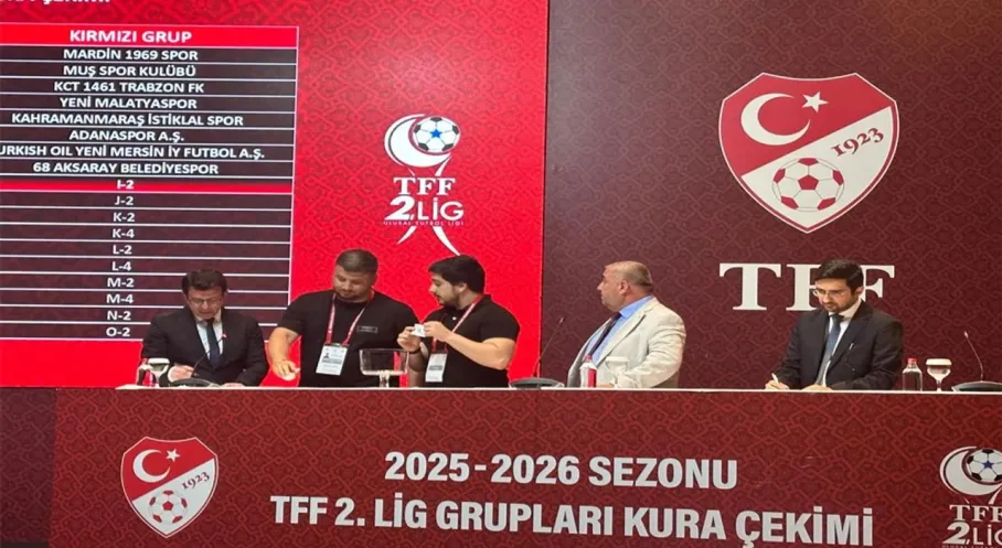 Isparta32spor'un Rakipleri Belli Oldu! İşte 2025-2026 Sezonu Kırmızı Grup Eşleşmeleri!