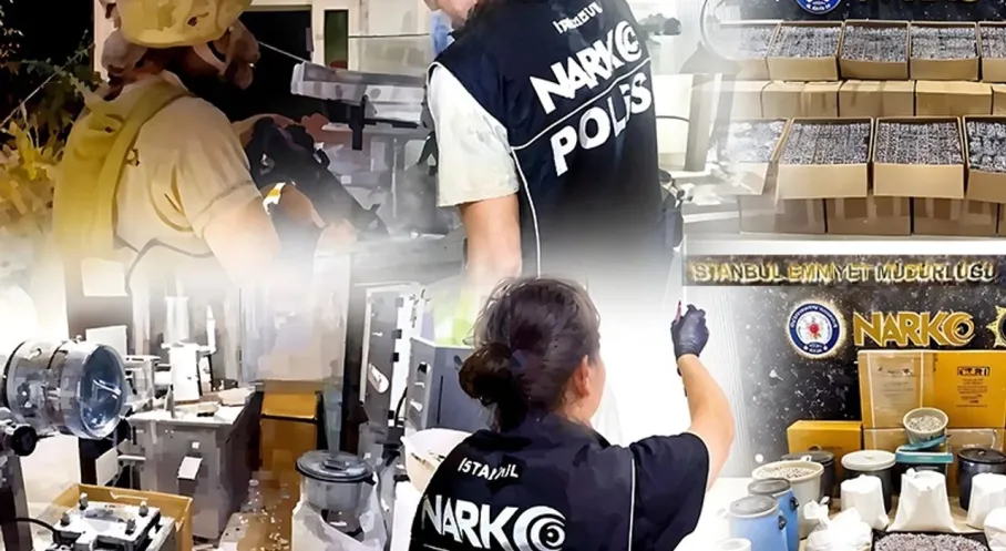 İstanbul'da Rekor Uyuşturucu Baskını! 2.5 Milyon Hap Ele Geçirildi