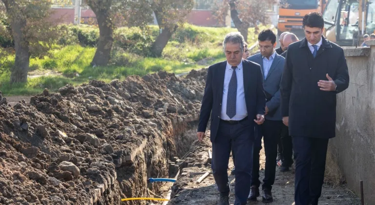 İZSU, Aliağa'da Altyapı Yatırımlarını Hız Kesmeden Sürdürüyor