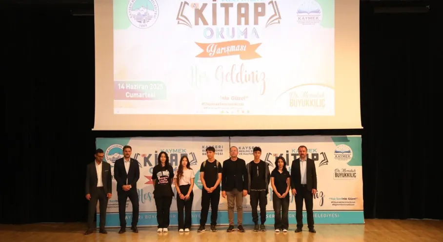 Kayseri'de Kitap Okuma Yarışması Sonuçlandı! İşte Kazananlar