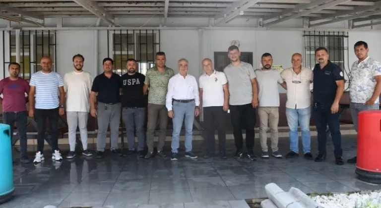 Keşan Belediye Başkanı Mehmet Özcan, Minibüsçülerle Bir Araya Geldi