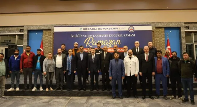 Kocaeli'de Roman Vatandaşlarının Buluştuğu İftar Programı