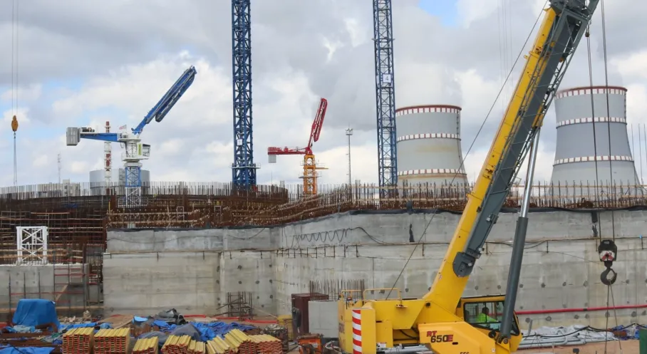 Leningrad NGS-2'de Kritik Gelişme: 4. Ünitenin Güvenlik Binası Temeli Tamamlandı!