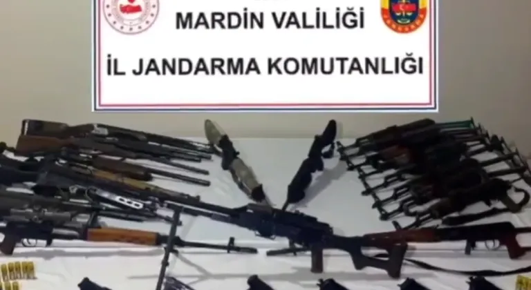 Mardin'de 'Hücre-13' Operasyonu: Silah Kaçakçılığına Yönelik 11 Tutuklama!