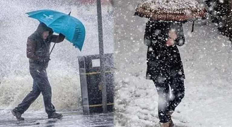 Meteoroloji'den Uyarı: Yağmur ve Kar Bekleniyor! Sıcaklıklar Artacak