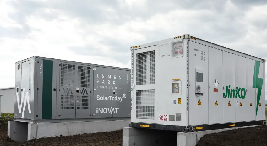 SolarToday Macaristan'da 3.8 MWh'lik Dev Enerji Depolama Sistemini Açtı!