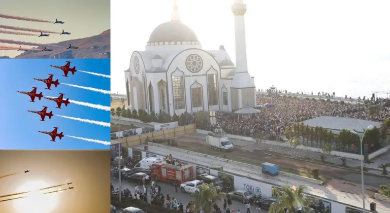 Türk Yıldızları İskenderun'u Büyüledi! Nefesler Tutuldu, Gökyüzü Şenlendi!