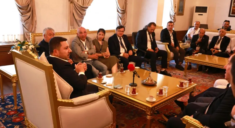 TGK Heyeti Nevşehir'de: Başkan Arı ile Basın İşbirliği Görüşmesi