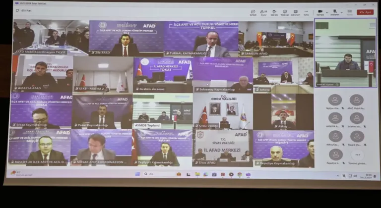 Türkiye'nin 5 İlinde Bölgesel Deprem Tatbikatı Gerçekleştirildi