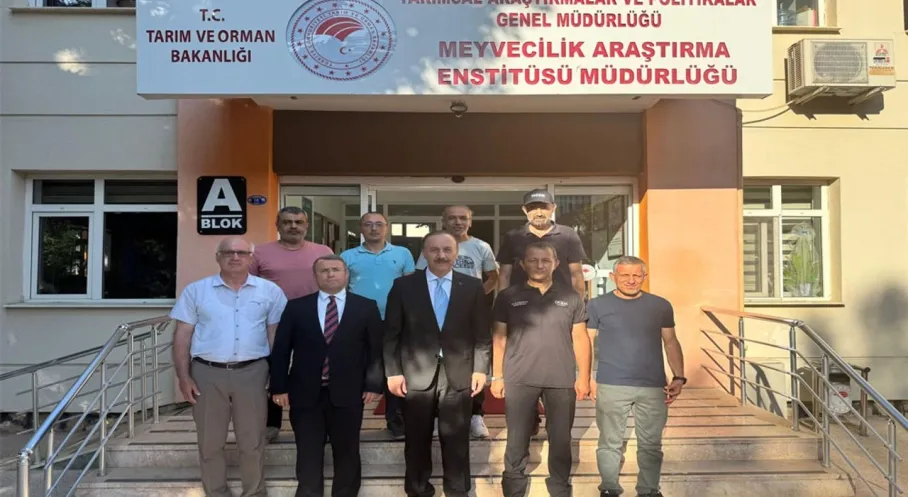 Vali Erin'den Eğirdir'e Ziyaret: Meyvecilik Araştırma Enstitüsü'nde İncelemeler