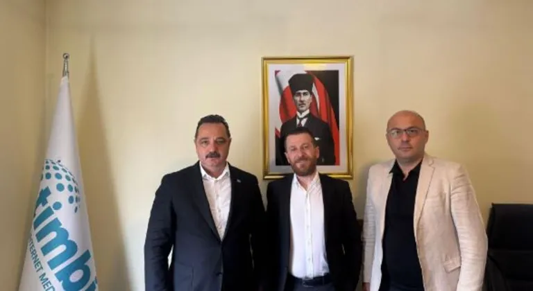 Volkan Arslan'dan TİMBİR'e Ziyaret: Sanat ve Medya İş Birliği Masada!